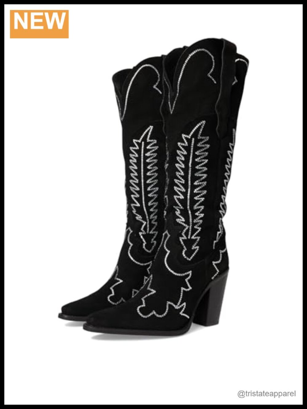 Dingo Suede Over the Knee Boots Equestrian Mid Heel Snip Toe Zipper